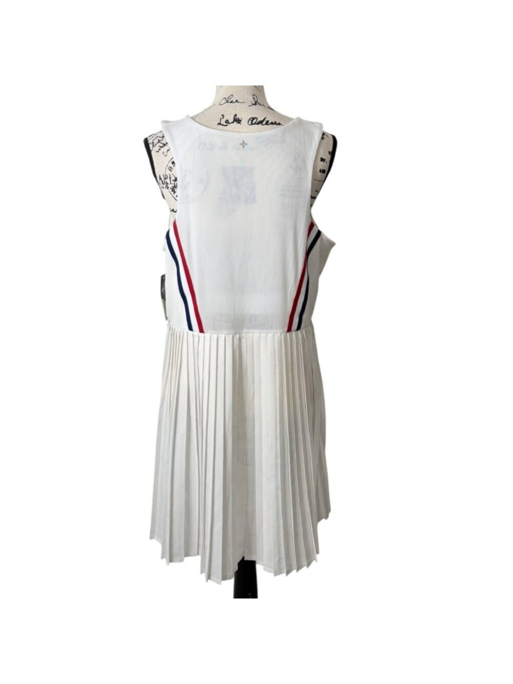 Tuckernuck Womens XXL Sleeveless Tennis Dress Pro White Tnuck Sport NEW - Picture 2 of 8